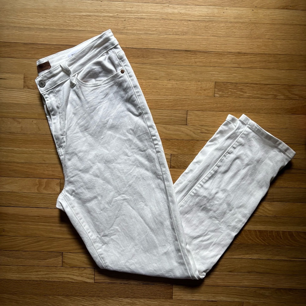 Judy Blue Womens Jeans Boyfriend Denim White Wash High Rise Stretch 32 Capsule